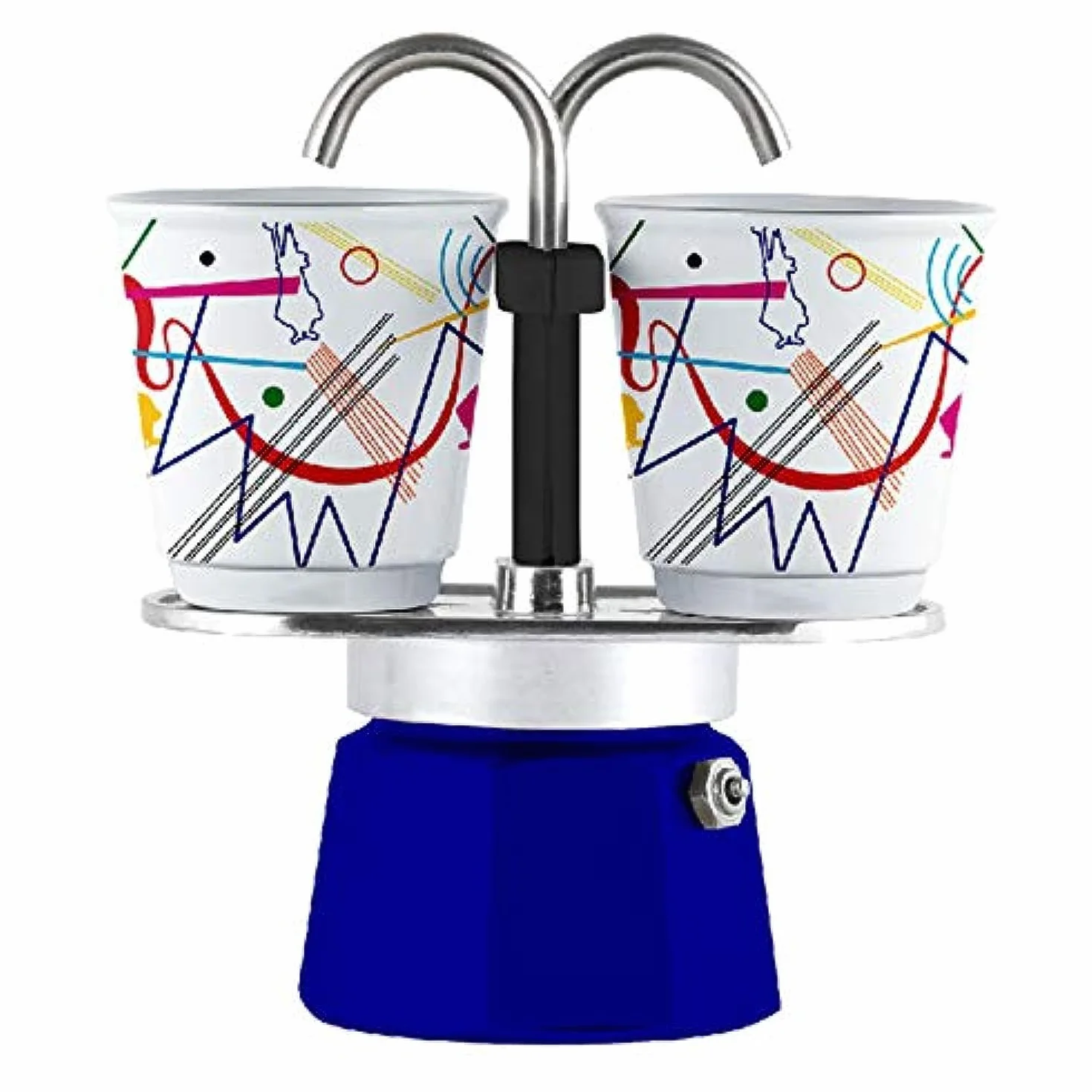 Bialetti Mini Express 2 Filiżankowy Kandinsky Mod 1407