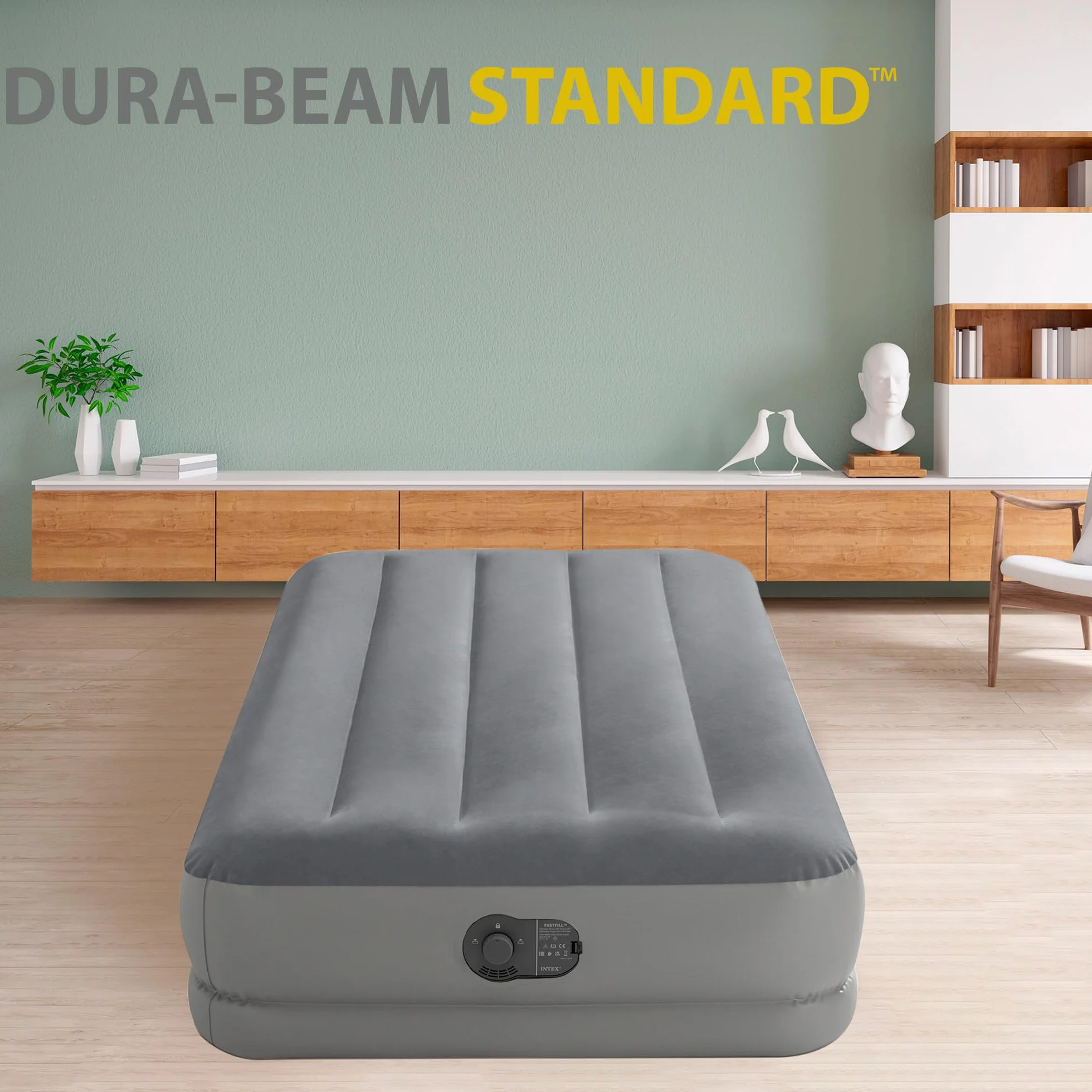 Intex Prestige Dura Beam Standard 64112 Materac 99 x 191 x 30 cm Szary