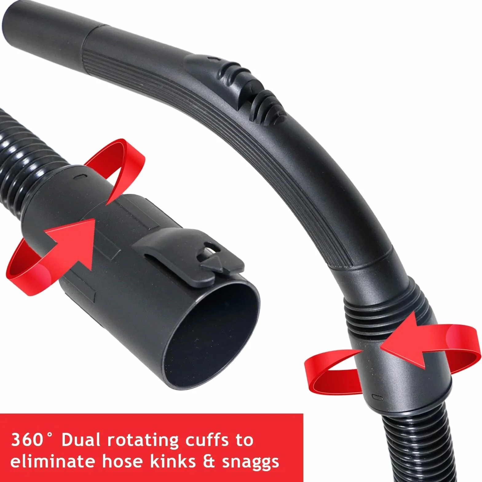 SPARES2GO Wąż do MacAllister 16L MWDV-16 20L MWDV-20 L-A 30L MWDV-30 L-A 40L MWDV-40 L-A odkurzacza (2m)