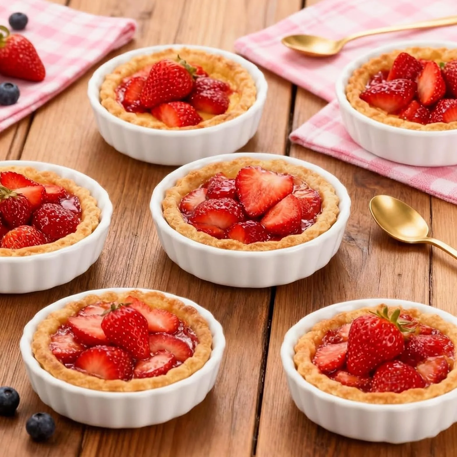Miseczki do kremu Brulee ceramiczne 240 ml 12,8 x 2,6 cm