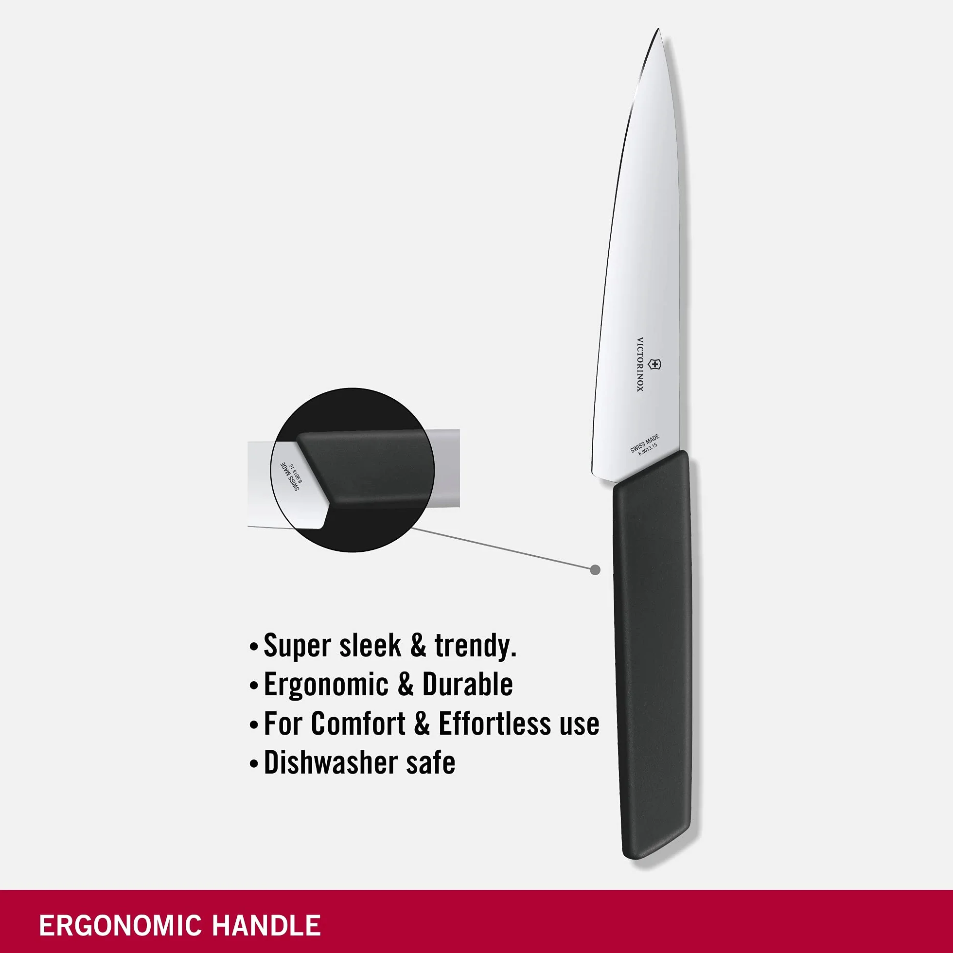 Victorinox Swiss Modern Officemesser 6.9013.15B extra scharfe Klinge