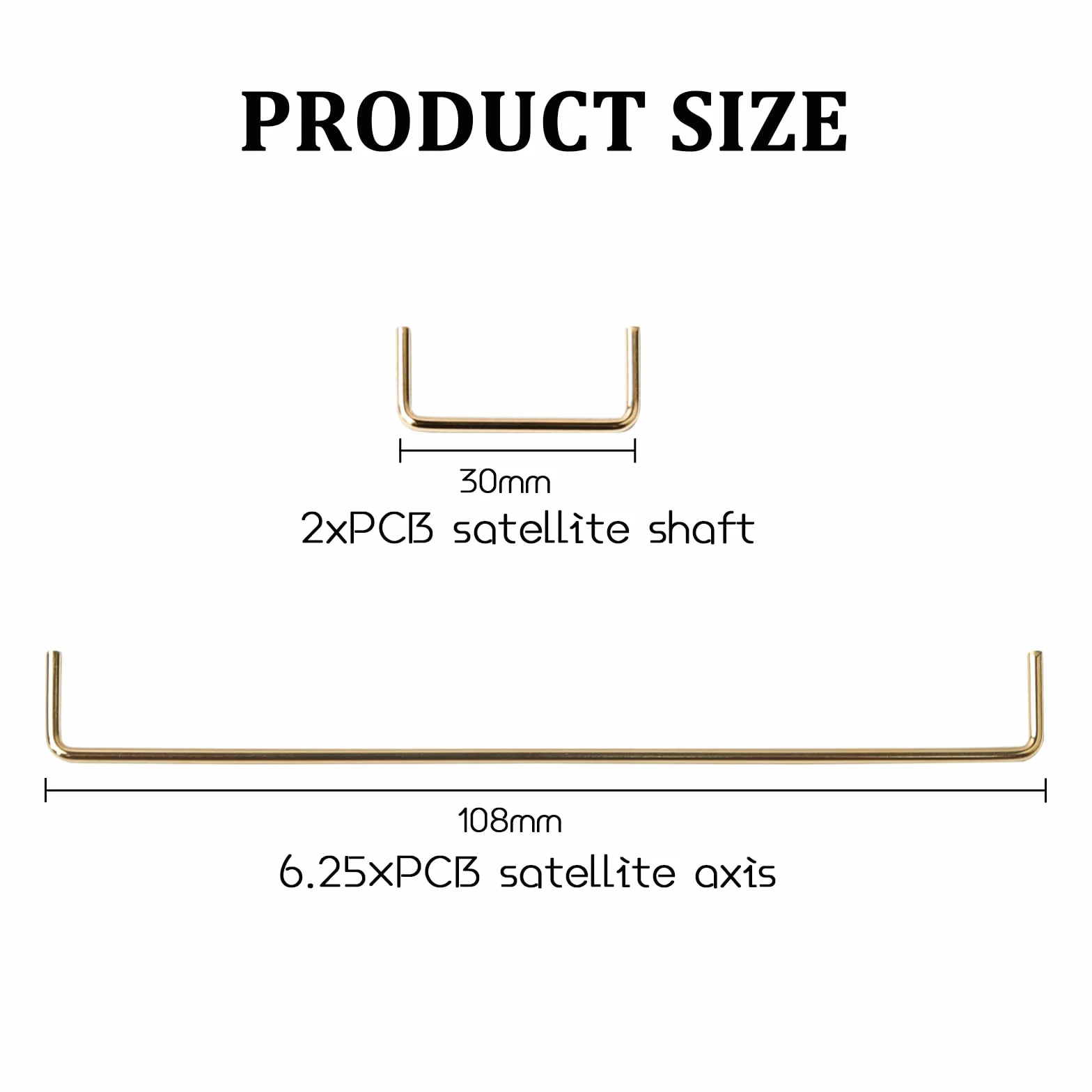 V3 PCB Plate Mount Stabilizers Satellite Axis 2u 6.25u Screw-in Mechanical Keyboard Stabilizer for Cherry MX