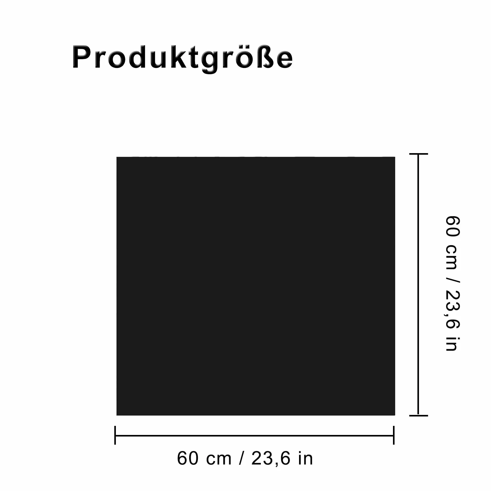 Mata antypoślizgowa do pralki 60x60 cm czarna