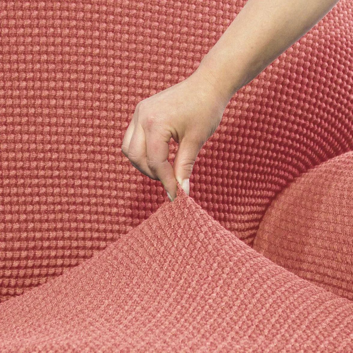 SOFASKINS® Super elastyczny pokrowiec na sofę 1-osobową z ekskluzywnym wzorem oddychający wygodny trwały wymiary 70-110cm kolor trawa