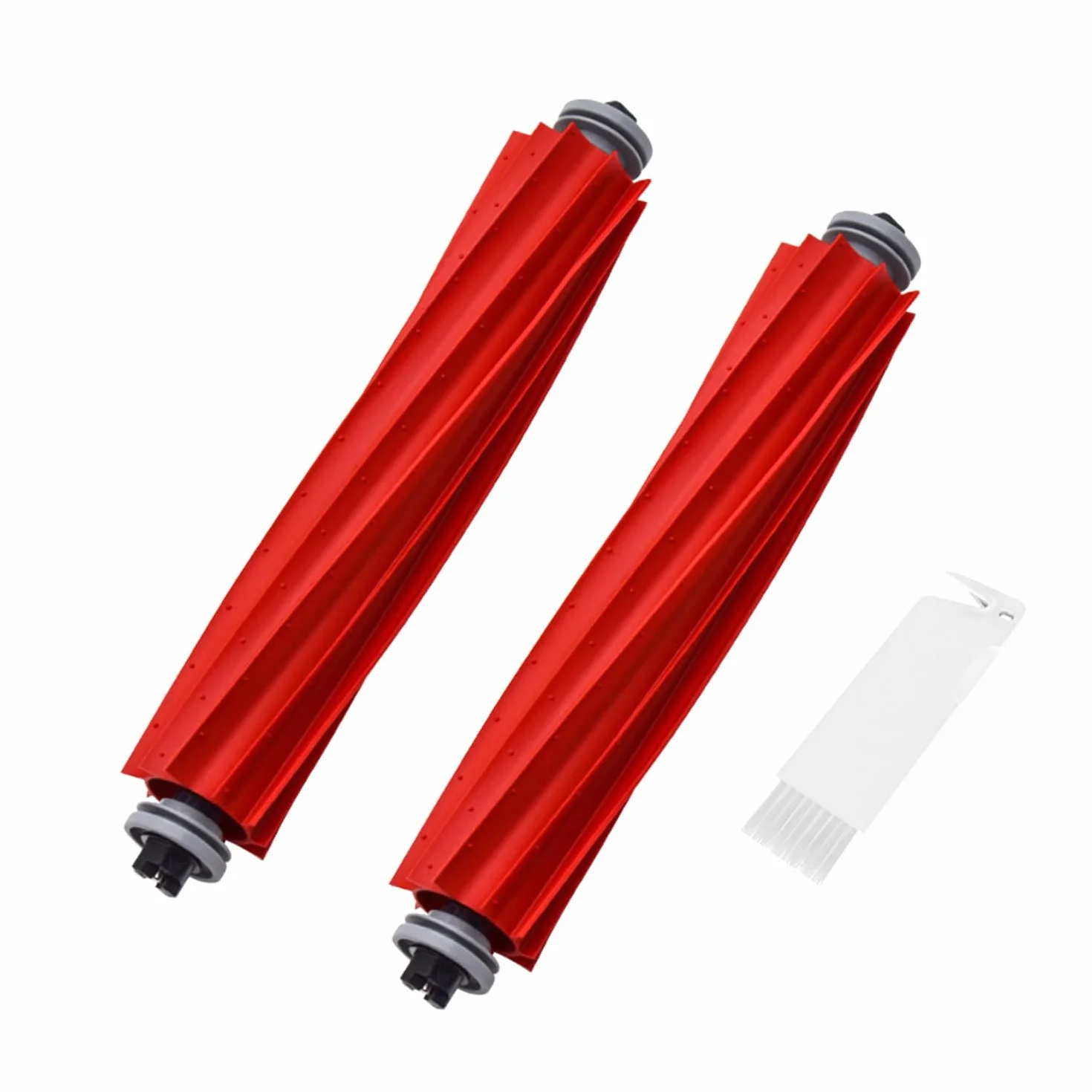 2 sztuki głównych szczotek akcesoria do Roborock Q Revo S7 S7 Plus S7 MaxV S7 MaxV Plus S7 MaxV Ultra Q7 Q7 Max Q7 Max Plus Q7 Maxv Q7 Maxv Ultra robotyczny odkurzacz, z szczotką do czyszczenia