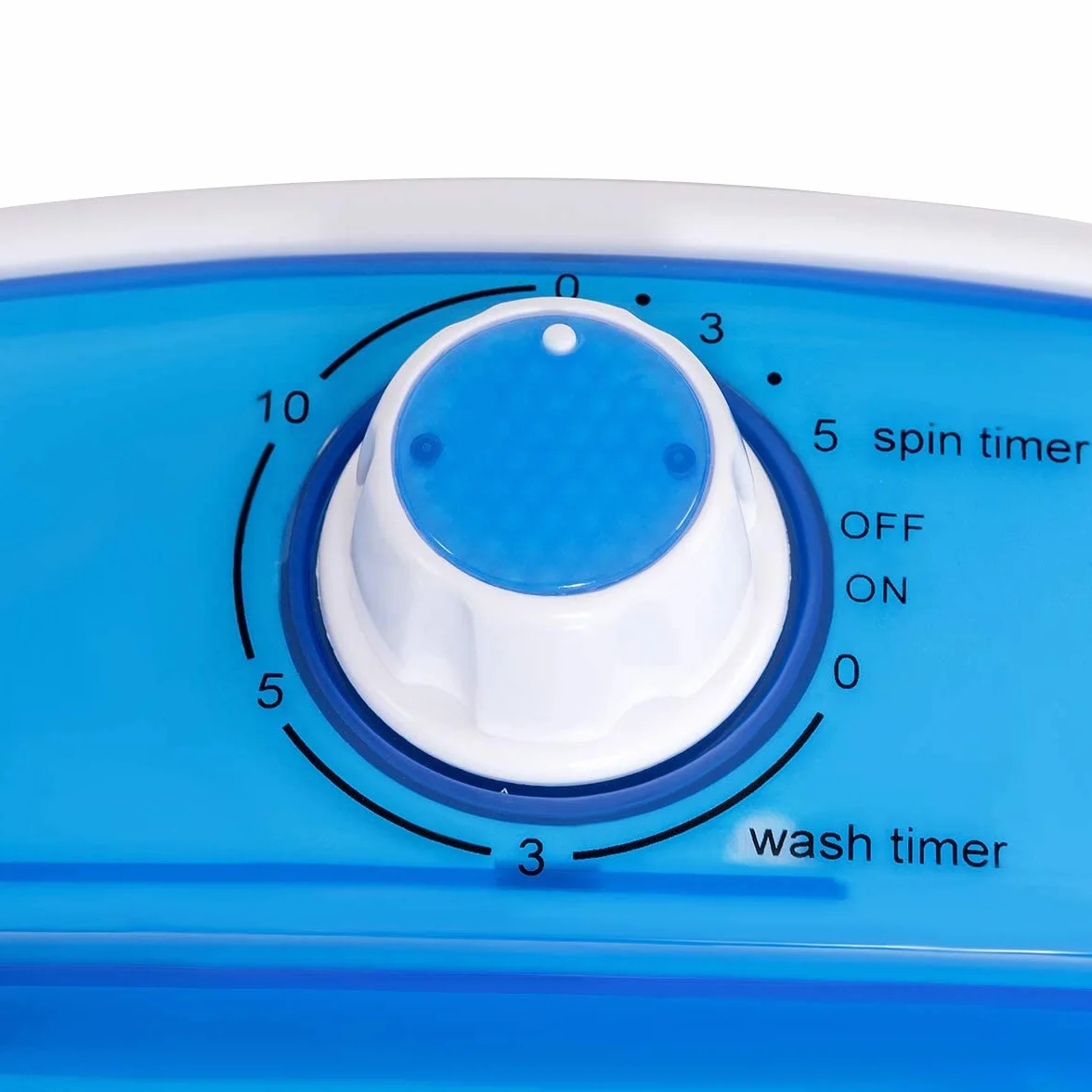 COSTWAY Pralka podróżna mini 2.5 kg 170 W ładowana od góry