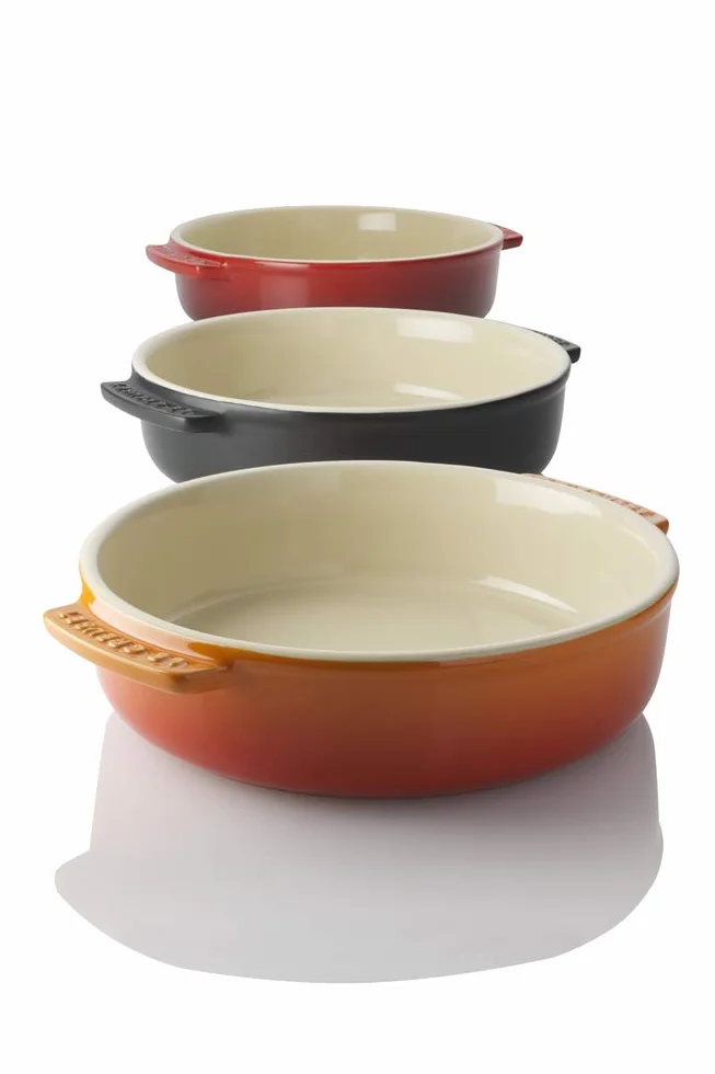 Le Creuset Miska na tapas, okrągła, 500 ml / Ø 14 cm, kamionka, płomienny