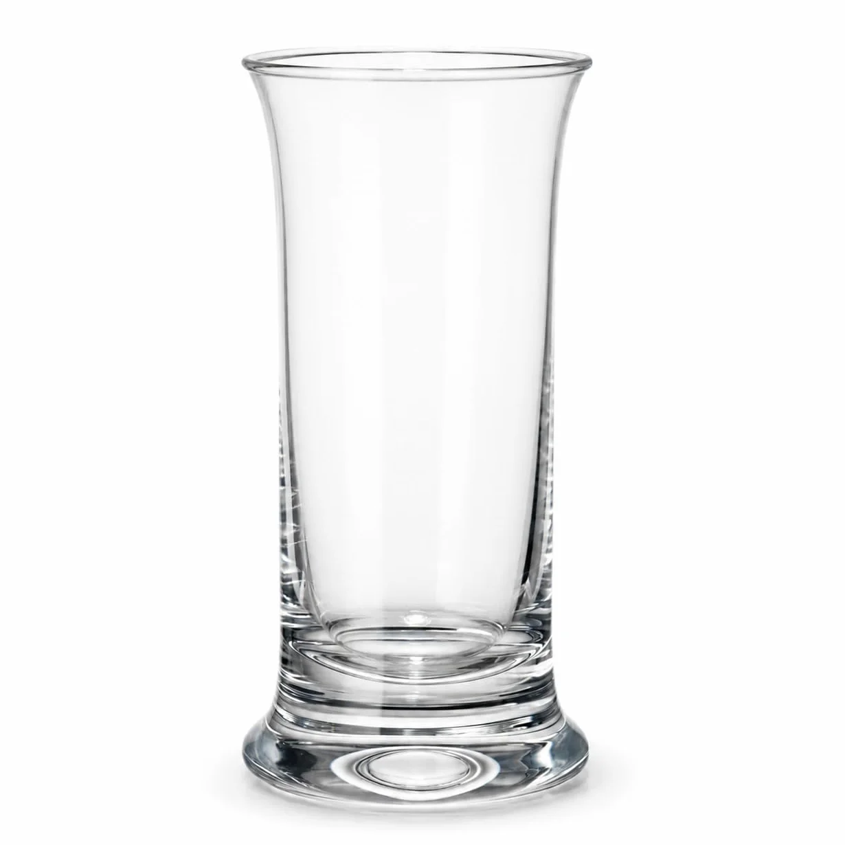 Holmegaard Szklanka do piwa 30 cl nr 5 z dmuchanego szkła oryginalny design, przezroczysta